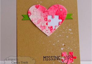 Love U to Pieces Card 51 Best Cards Puzzle Pieces Images Puzzle Pieces Cards