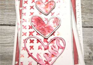 Love Words for Valentine Card Love Valentine S Day Card Elizabeth Craft Designs