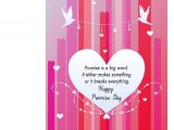 Love Words to Write In A Card True Love True Promise Day Greeting Card Red Rose with White Teddy Combo Valentine Love Gifts