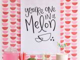 Love Your Melon Gift Card Watermelon Party Mit Bildern Obst Party Diy Party Ideen