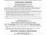 Lpn Resume Sample Licensed Practical Nurse Resume Sample Monster Com