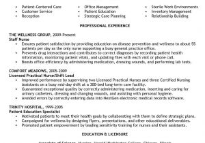 Lpn Student Resume How to Write A Quality Licensed Practical Nurse Lpn Resume