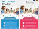 Lunch and Learn Flyer Template Lunch Invitation Template 25 Free Psd Pdf Documents