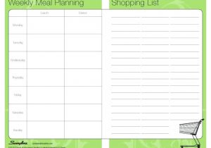 Lunch Roster Template 7 8 Meal Planner Template Proposalformatapa