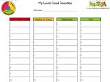 Lunch Roster Template Healing Cuisine School Lunches Part 3 Menu Planning