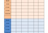 Lunch Roster Template Restaurant Schedule Template 11 Free Excel Word