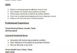 Lvn Student Resume Licensed Vocational Nurse Lvn Resume Sample