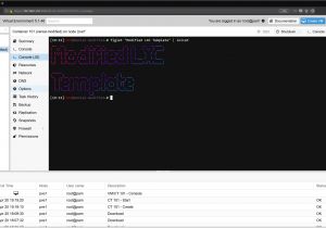 Lxc Templates Proxmox Virtual Environment Lxc Templates Anpassen