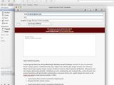 Mac HTML Email Templates Apple Mail Template