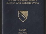 Machine Readable Zone Border Crossing Card Federation Of Bosnia and Herzegovina Passport Series V