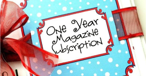 Magazine Subscription Gift Certificate Template Magazine Subscription Gift Certificate Template