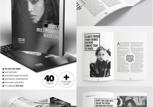 Magazine Templates for Pages 20 Magazine Templates with Creative Print Layout Designs