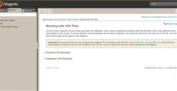 Magento Csv Import Template Anyone who Has A Magento 1 9 Website Import Product Csv