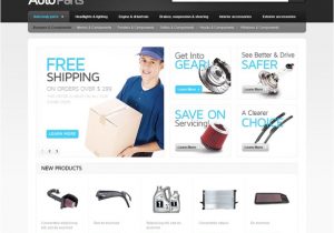 Magento Homepage Template Auto Parts Magento Website Templates themes Free