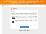 Magento Shopping Cart Template Magento Abandoned Cart Extension 79 Free Installation