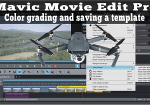 Magix Movie Edit Pro Templates Magix Movie Edit Pro Dji Mavic Pro Color Grading Video