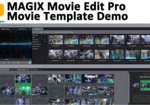 Magix Movie Edit Pro Templates Magix Movie Edit Pro Movie Template Demo Youtube