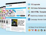 Mailchimp Mobile Email Templates Focusmail Premium Email Template Mailchimp and