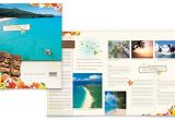 Make A Travel Brochure Template Hawaii Travel Vacation Brochure Template Design