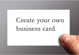 Make My Own Business Card Template Create Your Own Business Cards Design Image Collections