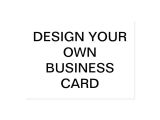 Make My Own Business Card Template Design Your Own Custom Business Card Zazzle