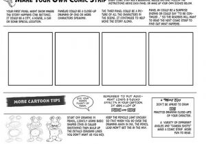Make Your Own Comic Strip Template 5 Best Images Of Create Your Own Comic Strip Printable