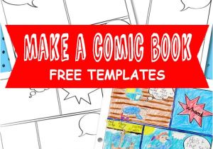 Make Your Own Comic Strip Template Free Comic Book Template