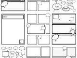 Make Your Own Comic Strip Template Free Comic Strip Templates Great for Kids to Color Cut