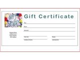 Make Your Own Gift Certificate Template Free Create Your Own Gift Certificate Easy Use Templates A