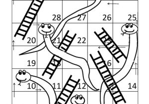 Make Your Own Snakes and Ladders Template Printable Snakes and Ladders Game