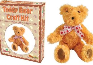 Make Your Own Teddy Bear Template Make Your Own Complete Plush 22cm Cuddly Teddy Bear