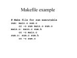 Makefile Template C Programming A Review Ppt Download