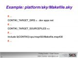 Makefile Template Ppt Porting Contiki Crash Course Powerpoint Presentation