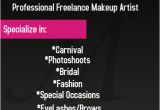 Makeup Artist Flyer Template Free Makeup Flyer Template Postermywall