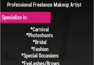 Makeup Artist Flyer Template Free Makeup Flyer Template Postermywall