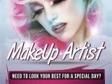 Makeup Artist Flyer Template Free Pin by Alpha Graphs On Flyers Makeup Poster Flyer