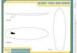 Making A Surfboard Template Bnute Productions Free Printable Coloring Page Design