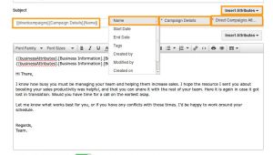 Making Email Templates How Do I Create Email Templates In Direct Campaigns App