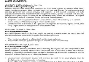 Management Faculty Resume Sample Cash Management Resume Best Resume Gallery