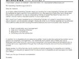 Management Trainee Cover Letter Samples Cover Letter for Management Trainee Marketing