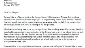 Management Trainee Cover Letter Samples Cv Sample for Management Trainee Position Printable Job