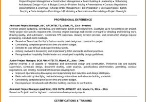 Manager Resume format Word 5 Project Manager Resume Template Microsoft Word