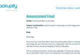 Mandatory Training Email Template Migrating to G Suite for Education Tips for Success