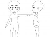 Manga Character Template Chibi Anime Character Model Sheet by Johnnydwicked On