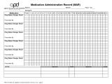 Mar Template Nursing 9 Best Images Of Printable Medication Administration