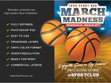 March Madness Email Template March Madness Basketball Flyer Template Flyerheroes