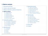 Market Analysis Template for Business Plan Business Plan Template Created by former Deloitte