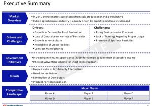 Market Research Contract Template Market Research Report Agrochemicals Market In India