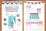 Marketing Booklet Template Marketing Brochure Cover Template Vector Free Vector In