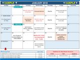 Marketing event Calendar Template 2018 Marketing Calendar Template In Excel Free Download